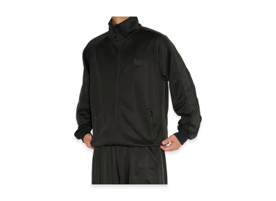 NEEDLES x STUDIOUS Track Jacket - Poly Smooth "Black"