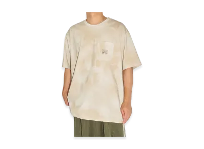 NEEDLES x STUDIOUS Tie Dye S/S Tee "Beige"