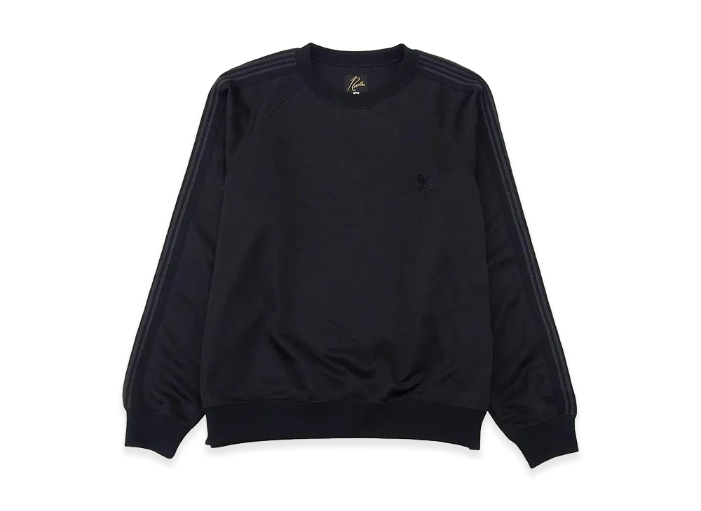 NEEDLES x STUDIOUS Track Crew Neck Shirt Sweat "Black"