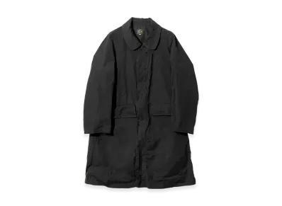 NEEDLES Bal Collar Coat - Waxed Cloth "Black"