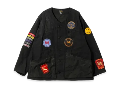 NEEDLES Shooting Jacket - Waxed Cloth "Black"