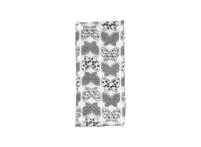 NEEDLES Tenugui - Papillon Print "White"
