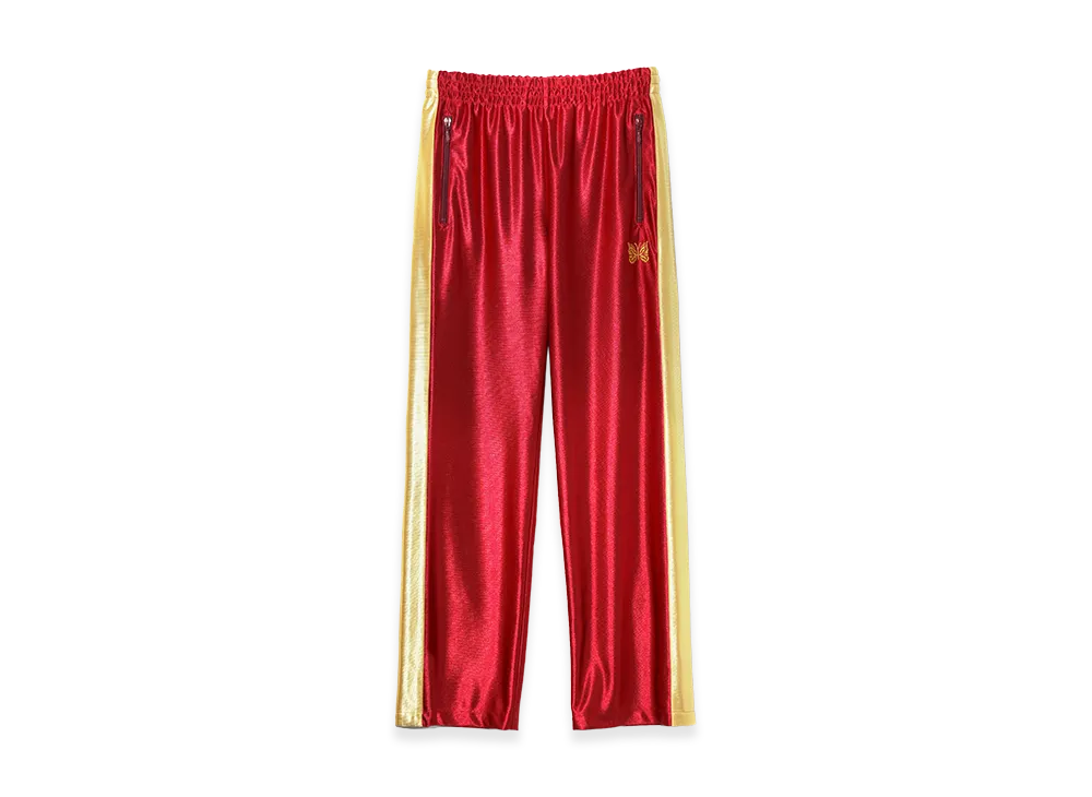 NEEDLES Side Line Track Pant - Tricot Sateen "Red"