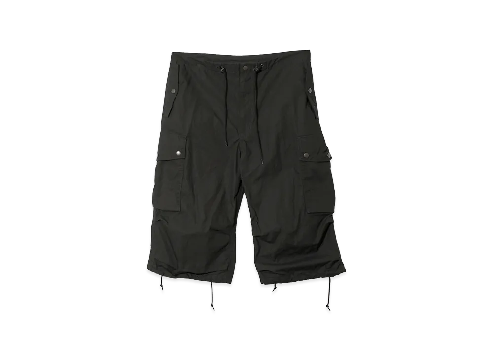 NEEDLES Field Short - Cotton Ripstop "Black"