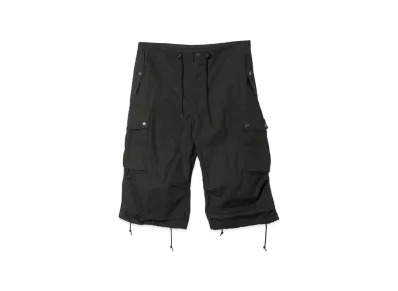 NEEDLES Field Short - Cotton Ripstop "Black"