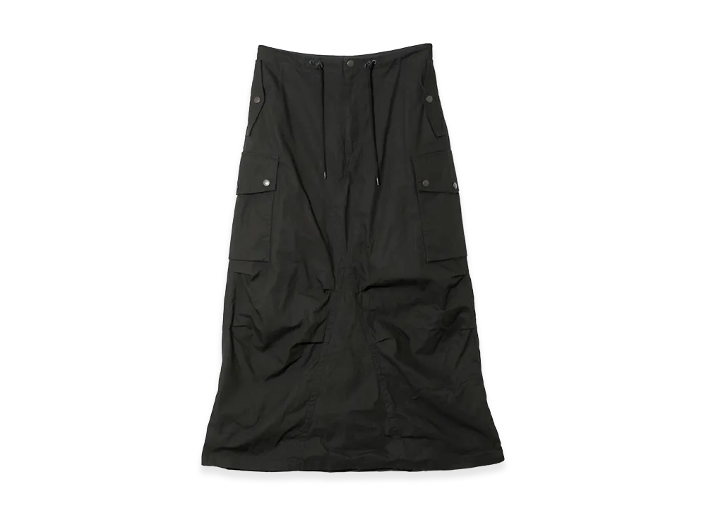 NEEDLES Field Skirt - Cotton Ripstop "Black"