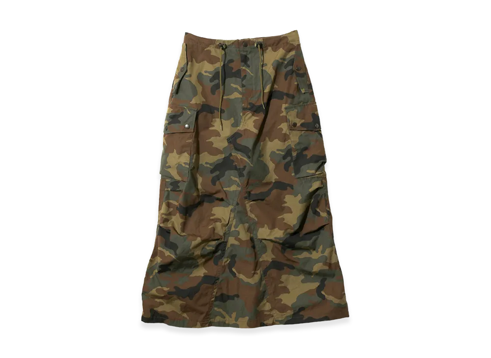 NEEDLES Field Skirt - Cotton Ripstop "Woodland"