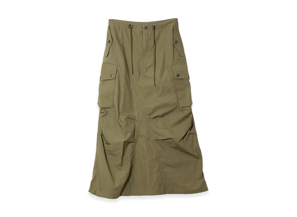 NEEDLES Field Skirt - Cotton Ripstop "Olive"