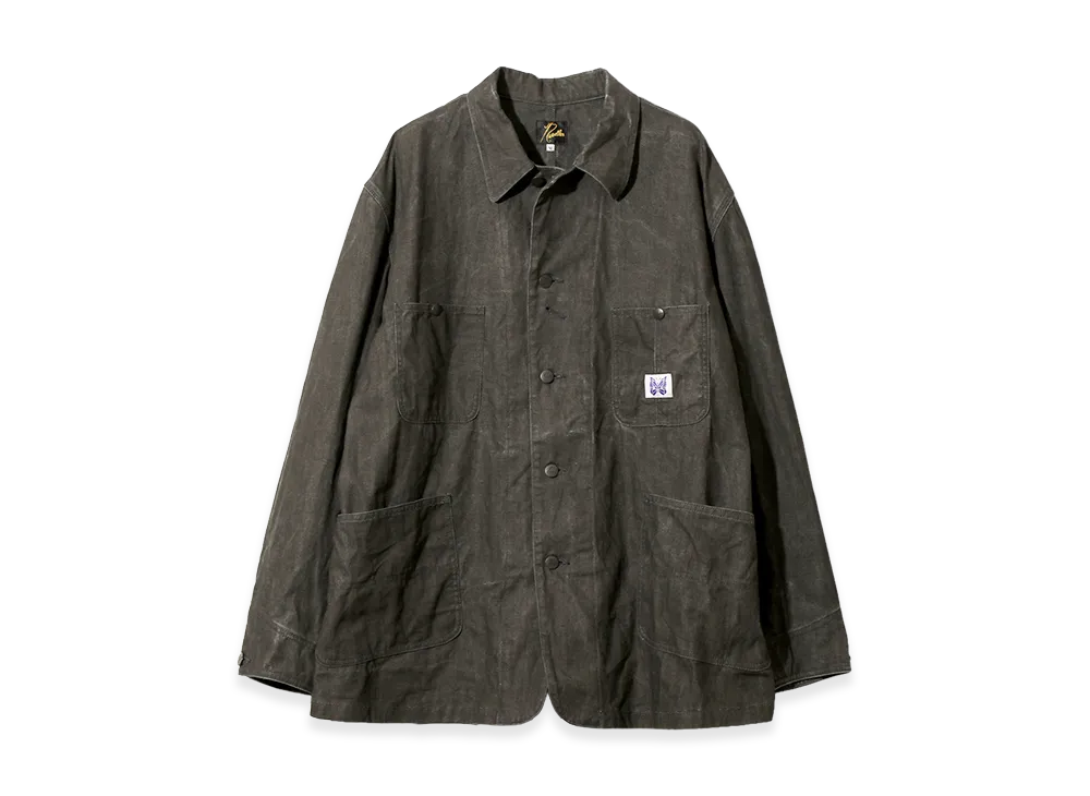 NEEDLES Coverall - C/L Canvas / Sumi Dye "Black"
