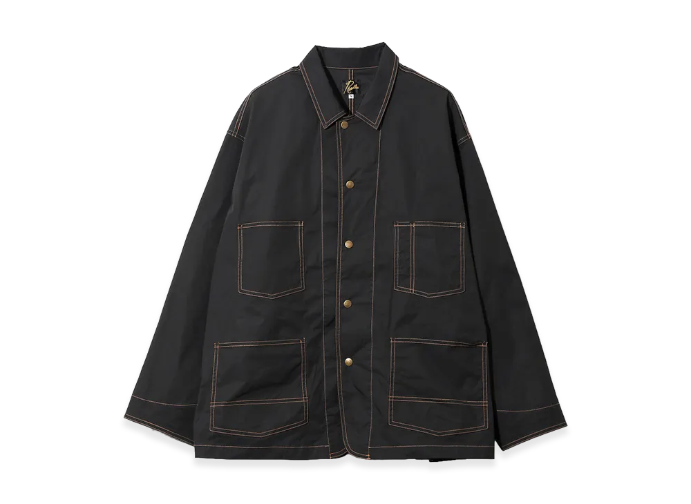 NEEDLES Coverall - Memory Poly Taffeta "Black"