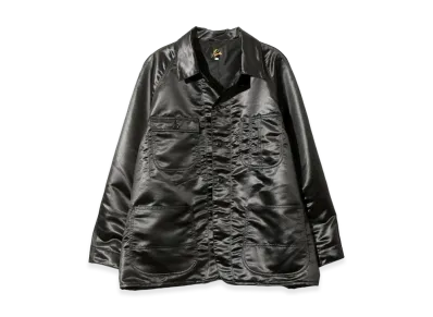 NEEDLES Coverall - Poly Coated Sateen "Black"