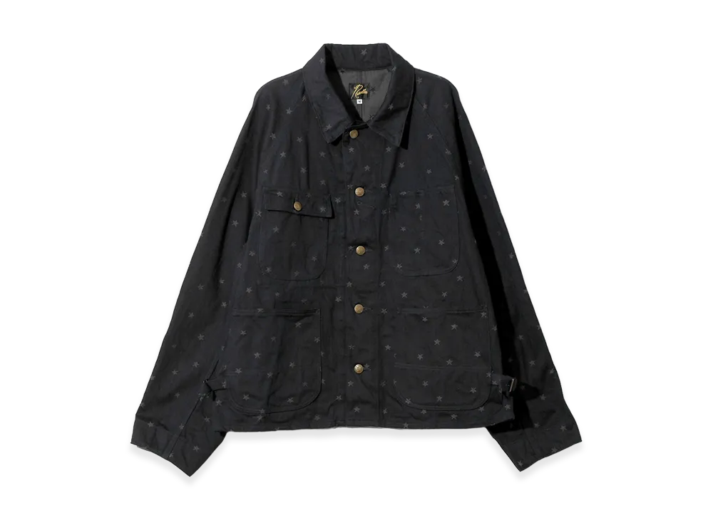 NEEDLES Short Coverall - 10oz Denim Jacquard "Indigo"