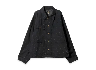 NEEDLES Short Coverall - 10oz Denim Jacquard "Indigo"