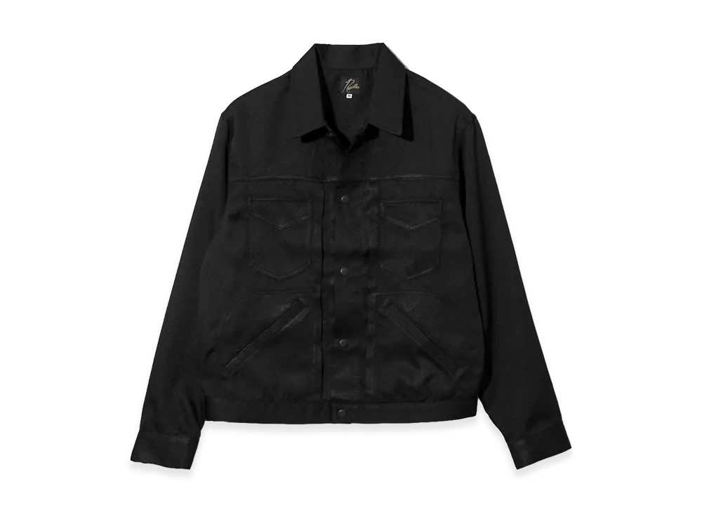 NEEDLES Penny Jean Jacket - Poly Twill "Black"