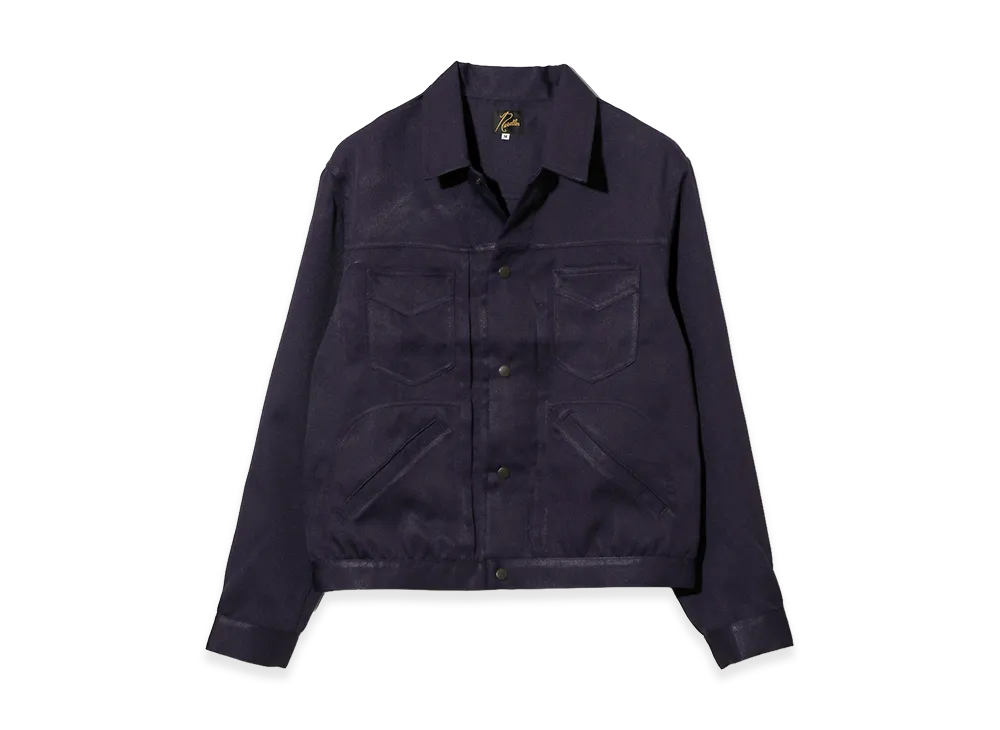 NEEDLES Penny Jean Jacket - Poly Twill "Purple"