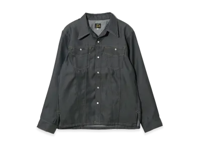 NEEDLES Saddleman Shirt - Poly Twill "Indigo"