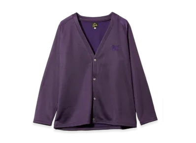 NEEDLES V-Neck Cardigan - Bright Jersey "Purple"