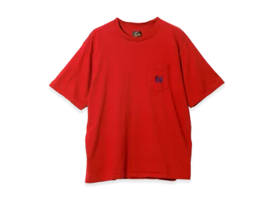 NEEDLES S/S Pocket Tee - Cotton Jersey "Red"
