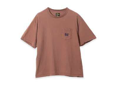 NEEDLES S/S Pocket Tee - Cotton Jersey "Salmon"