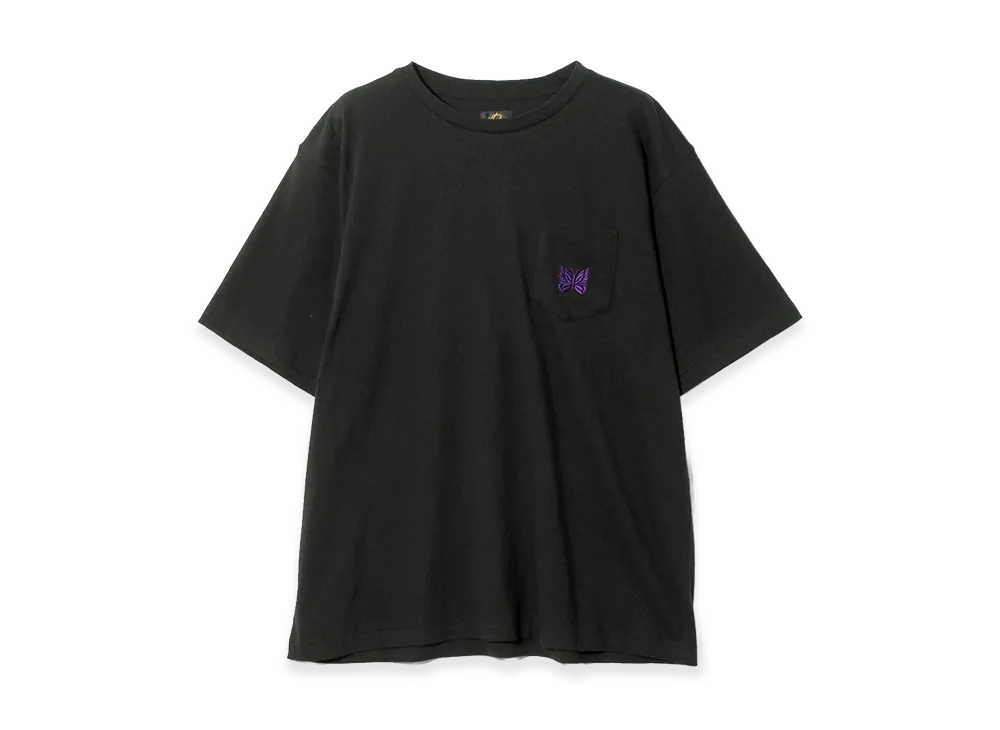 NEEDLES S/S Pocket Tee - Cotton Jersey "Black"