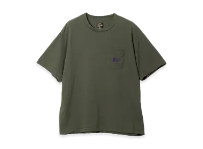 NEEDLES S/S Pocket Tee - Cotton Jersey "Green"