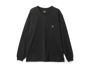 NEEDLES L/S Crew Neck Tee - Poly Jersey "Black"