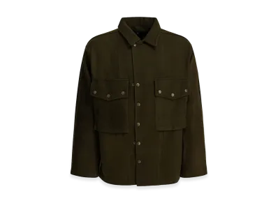 NEEDLES Wool Overshirt Jacket "Olive"