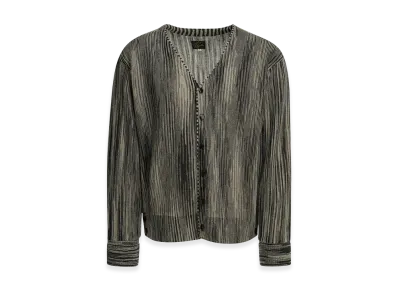 NEEDLES Striped Cardigan "Black"