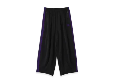 NEEDLES x LHP H.D.Track Pant - Poly Smooth "Black/Purple"