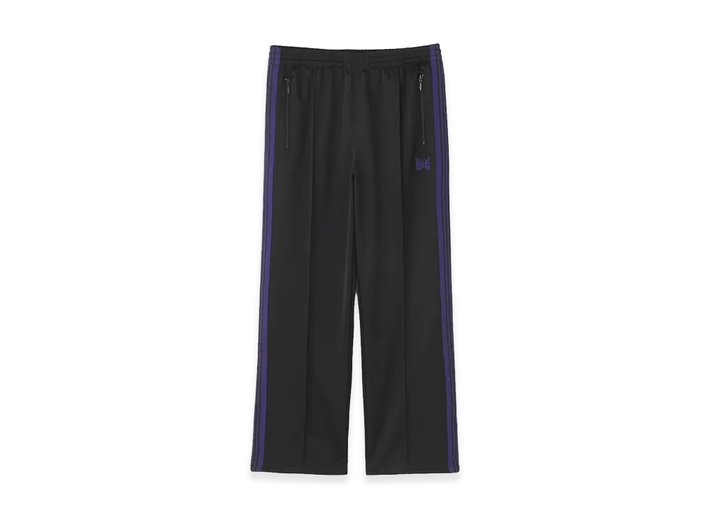 NEEDLES x LHP Track Pant - Poly Smooth "Black/Purple"