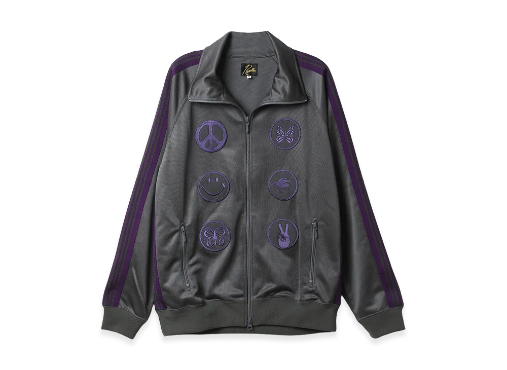 NEEDLES x Albino & Preto Track Jacket - Poly Smooth "Grey"