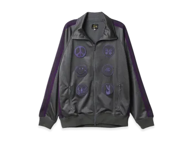 NEEDLES x Albino & Preto Track Jacket - Poly Smooth "Grey"