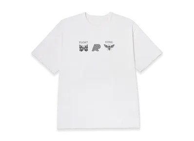 NEEDLES x Albino & Preto T-Shirt - A&P Needles Stack Logo "White"