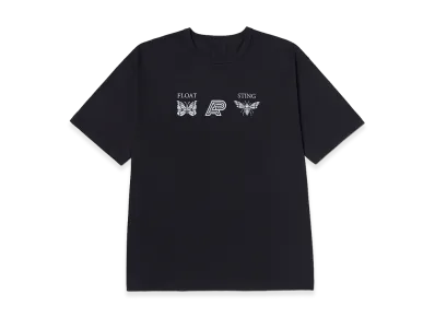 NEEDLES x Albino & Preto T-Shirt - A&P Needles Stack Logo "Black"