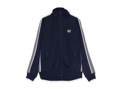 NEEDLES x FREAK'S STORE Track Jacket - PolySmooth "Navy Base/White"