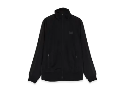 NEEDLES x FREAK'S STORE Track Jacket - PolySmooth "Black Base/Charcoal"