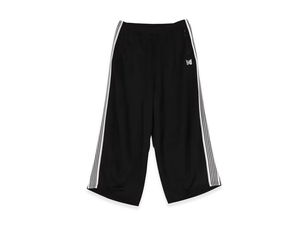 NEEDLES x FREAK'S STORE H.D.Track Pant - PolySmooth "Black Base/White"