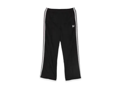NEEDLES x FREAK'S STORE Track Pant - PolySmooth "Black Base/White"