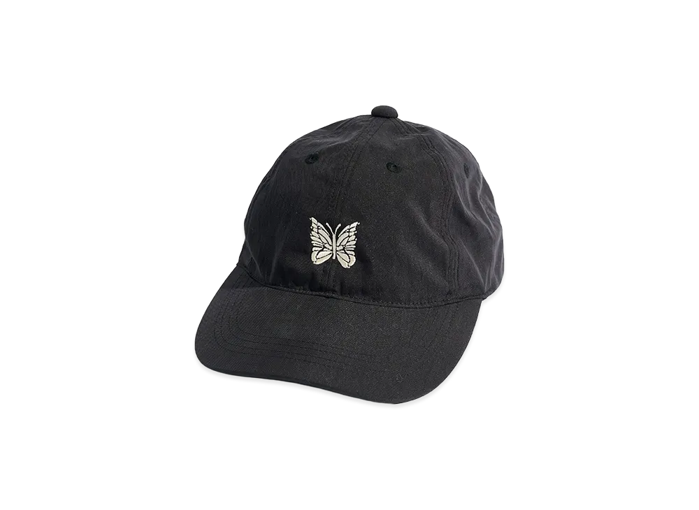 NEEDLES x STUDIOUS Nylon Cap - Papillon Embroidery "Ivory"