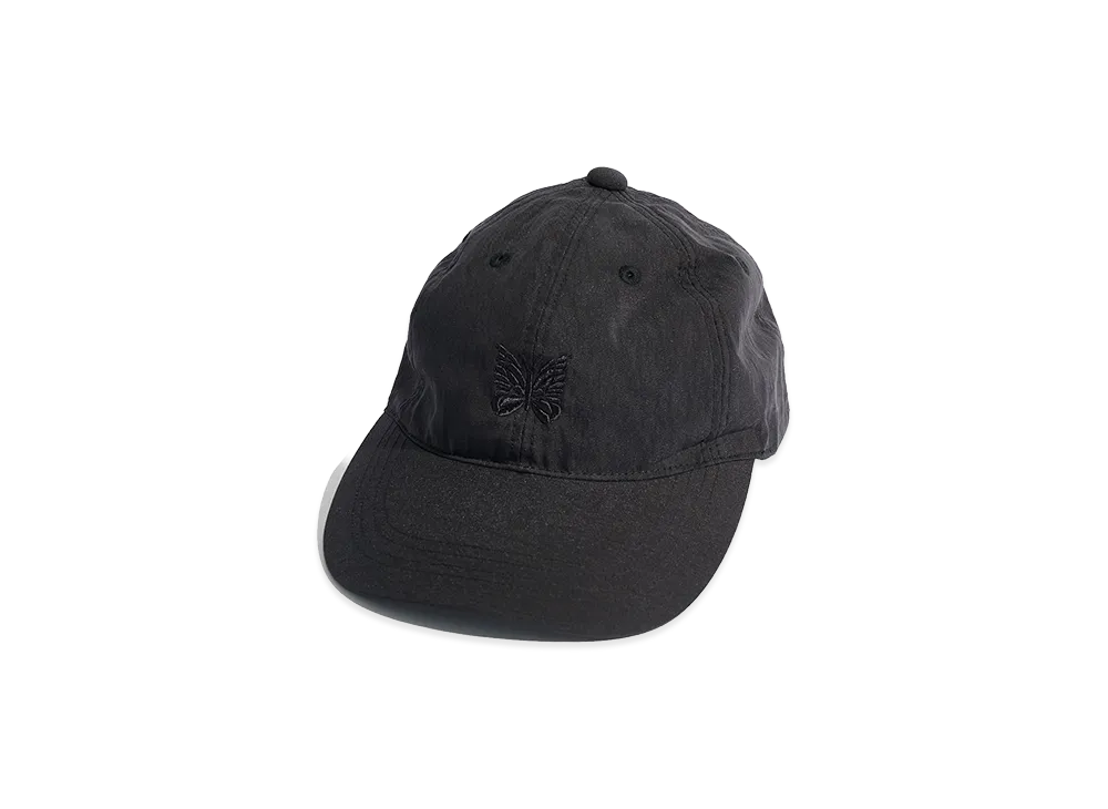 NEEDLES x STUDIOUS Nylon Cap - Papillon Embroidery "Black"