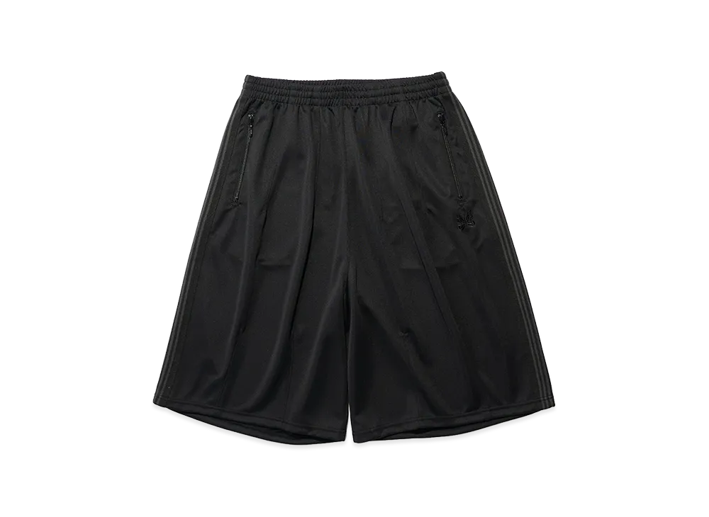 NEEDLES x STUDIOUS H.D. Track Short - Poly Mesh "Black"
