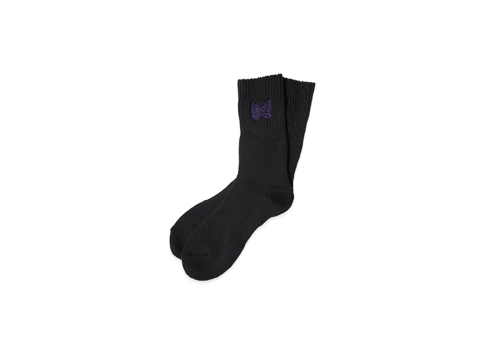 NEEDLES Rib Socks - Shetland Wool "Twilight"