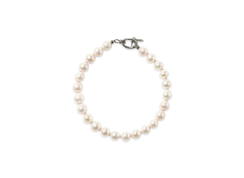 NEEDLES Bracelet - White Pearl "White"