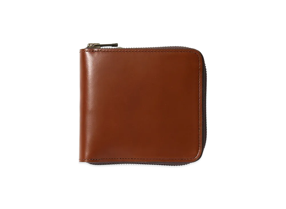 NEEDLES Single Wallet - Steer Lether "Brown"