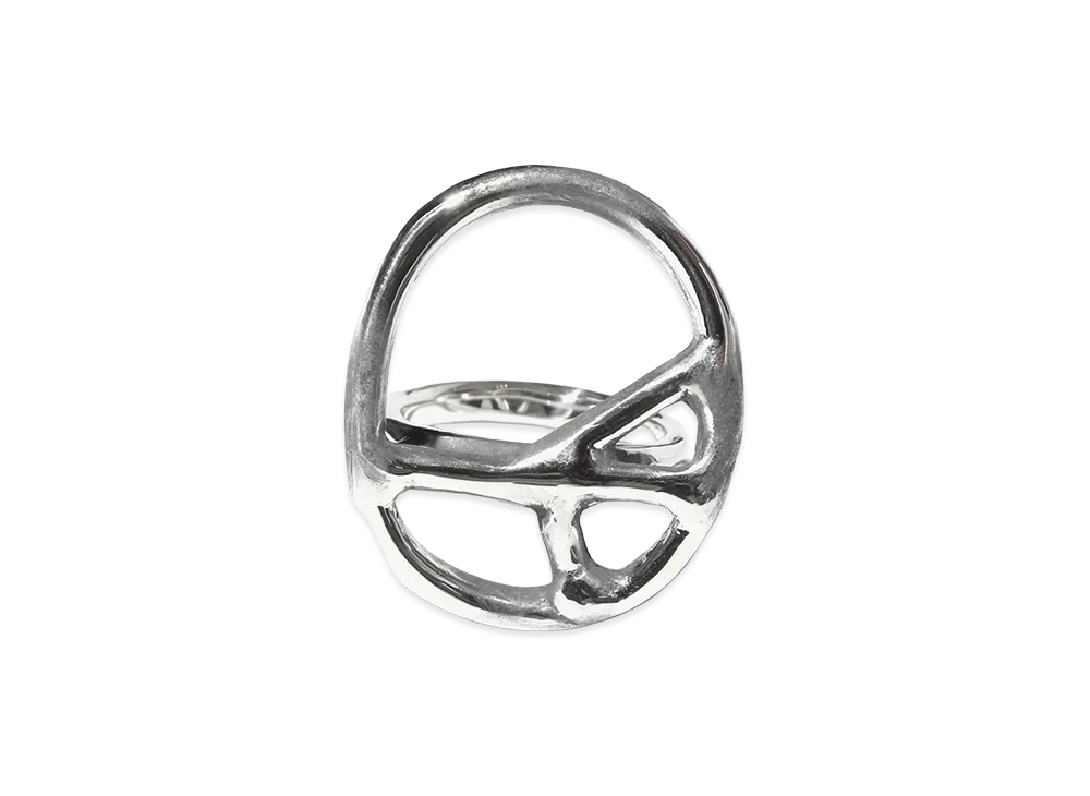 NEEDLES Peace Ring / Large - 925 Silver "Silver"