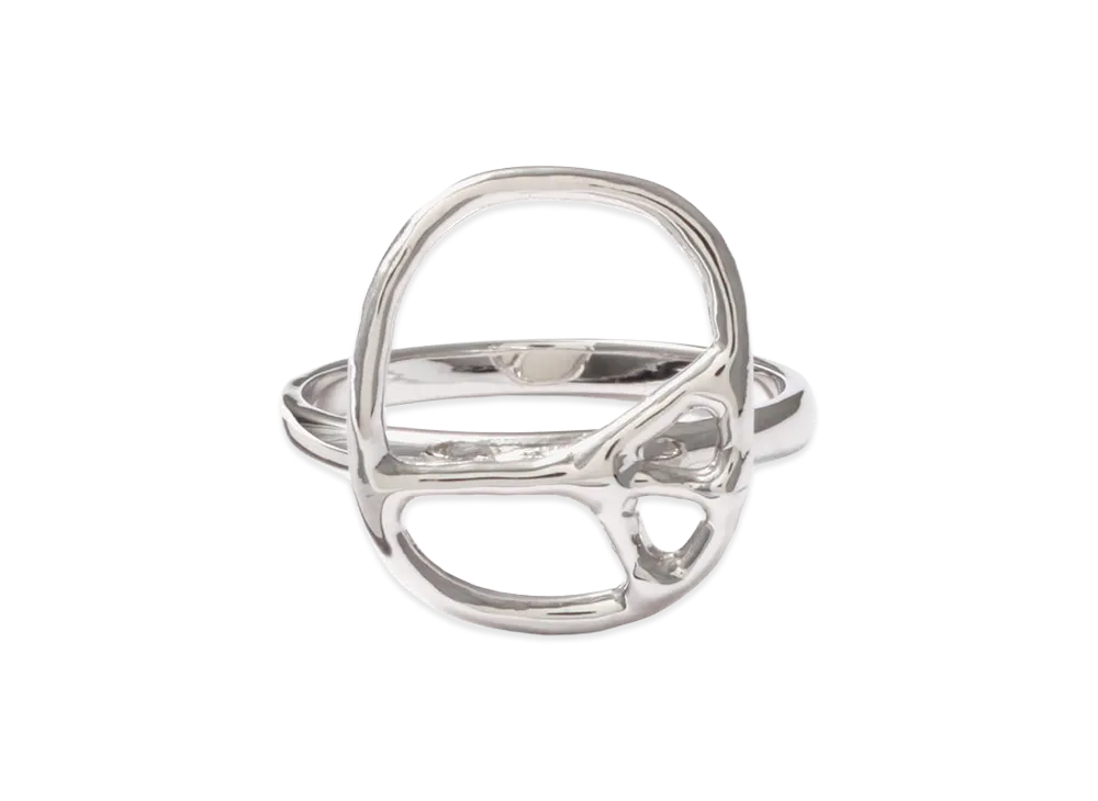 NEEDLES Peace Ring / Small - 925 Silver "Silver"