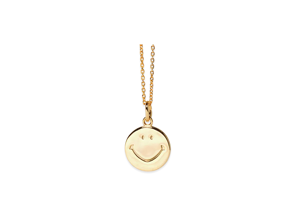 NEEDLES Pendant - Gold Plate "Smile"