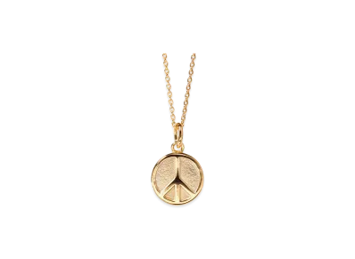 NEEDLES Pendant - Gold Plate "Peace"