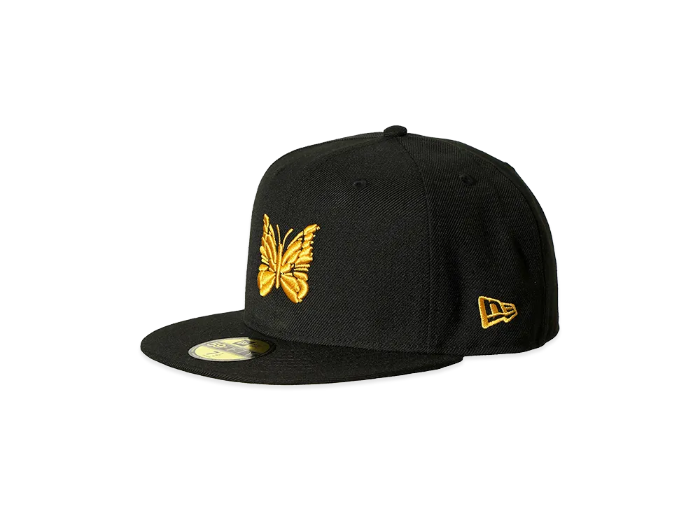 NEEDLES x NEW ERA 59Fifty - Papillon Emb. "Black"
