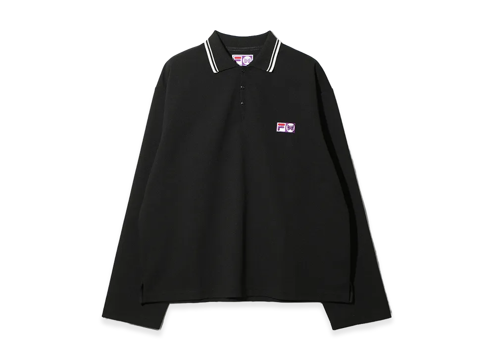 NEEDLES x FILA BB Polo Shirt "Black"